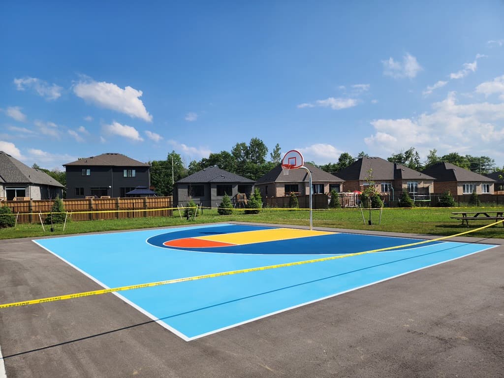 Acrylic Half Court