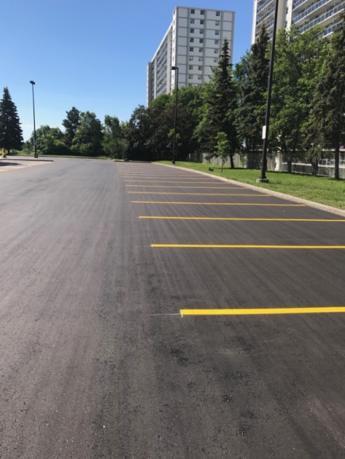 Parking Lot Painting