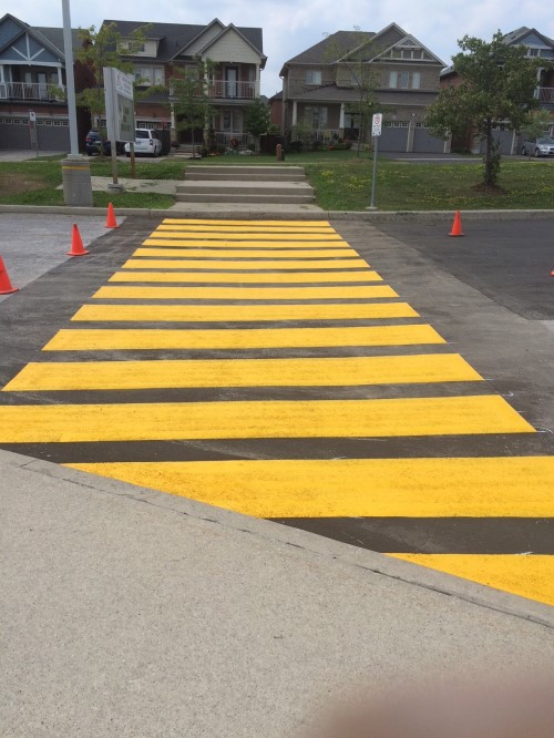 Crosswalk painting