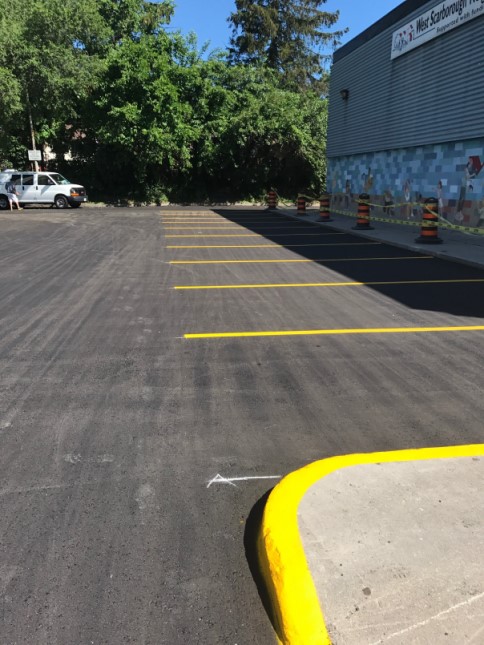 Parking Lot Painting