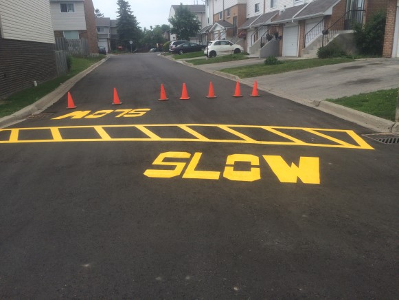Ground stencilling